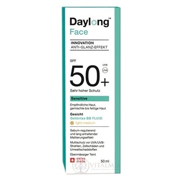 Daylong Sensitive Face SPF 50+ tónovaný (getöntes) BB fluid 1x50 ml obrázok