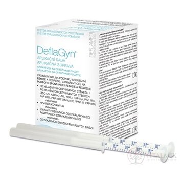 DeflaGyn aplikačná súprava vaginálny gél 150 ml + 2 aplikátory, 1x1 set obrázok
