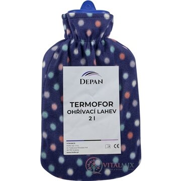 DEPAN Termofor ohrievacia fľaša s pleteným obalom 1x1 ks obrázok