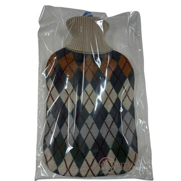 DEPAN Termofor ohrievacia fľaša s pleteným obalom DIAMANT, objem 2l, 1x1 ks obrázok