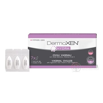 DermoXEN HYDRA vaginálne globule 1x7 ks obrázok