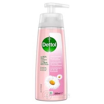 Dettol antibakteriálny gél na ruky s rumančekom 1x200 ml obrázok