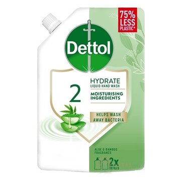 Dettol náhradná náplň do tekutého mydla Aloe & Bambus 1x500 ml obrázok