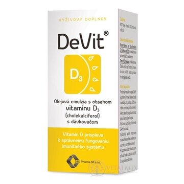 DeVit kvapky 1x22 ml obrázok