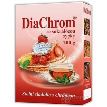 DiaChrom sypký so sukralózou prášok 1x200 g obrázok