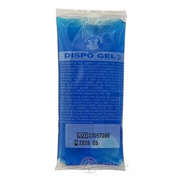 DISPO GEL Gélový obklad hrejivý/chladivý 5,5x12 cm, 1x1 ks obrázok