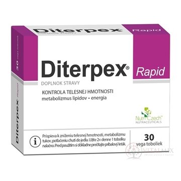 DITERPEX Rapid cps 1x30 ks obrázok