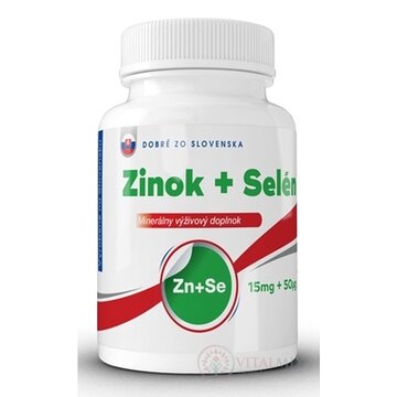 Dobré z SK Zinok 15 mg + Selén 50 μg tbl 100+20 zadarmo (120 ks) obrázok