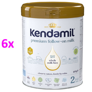 Kendamil dojčenské mlieko 2 dha+ 6x800g - kendamil 2 6ks