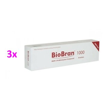Biobran 1000 plv 3x30 sáčkov výhodné balenie - 118121