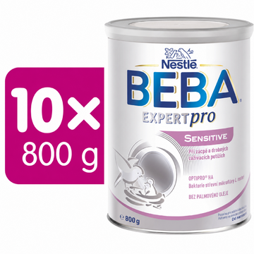 Beba expertpro sensitive od narodenia 800g 10ks - sensitive 10ks