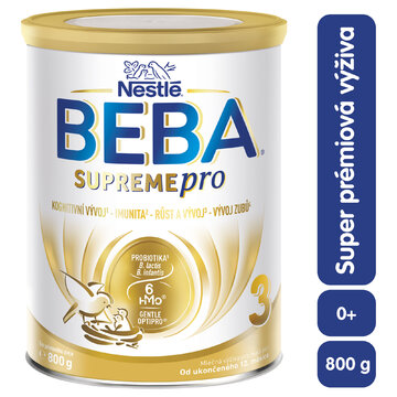 Beba supreme pro 6hm-o 3 mliečna výživa pre malé deti (od ukonč. 12. mesiaca)1x800 g - supreme 3