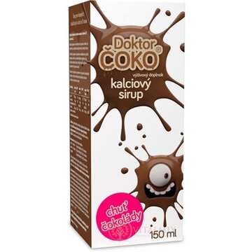 Doktor ČOKO kalciový sirup, VULM 1x150 ml obrázok