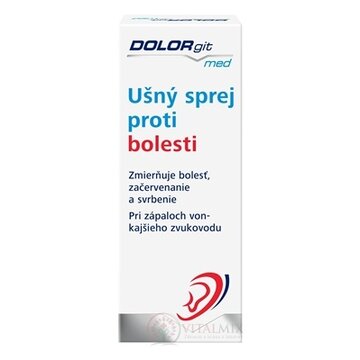 DOLORgit med Ušný sprej proti bolesti 1x20 ml obrázok