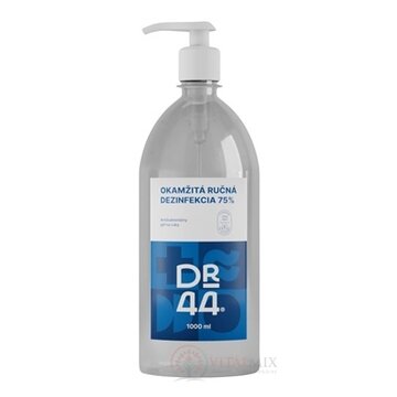 DR.44 OKAMŽITÁ RUČNÁ DEZINFEKCIA antibakteriálny gél (75% etanol) 1x1000 ml obrázok