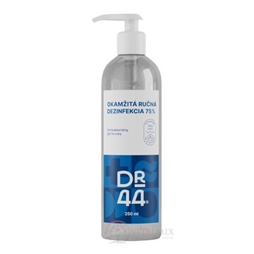 DR.44 OKAMŽITÁ RUČNÁ DEZINFEKCIA antibakteriálny gél (75% etanol) 1x250 ml obrázok