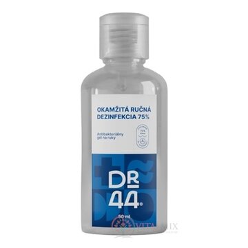 DR.44 OKAMŽITÁ RUČNÁ DEZINFEKCIA antibakteriálny gél (75% etanol) 1x50 ml obrázok