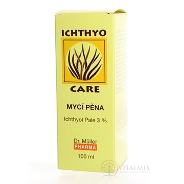 Dr. Müller IchthyoCare UMÝVACIA PENA 3% ICHT. 1x100 ml obrázok