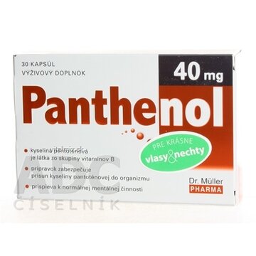 Dr. Müller PANTHENOL 40 MG cps 1x30 ks obrázok