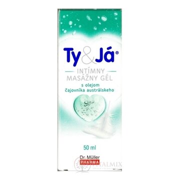 Dr. Müller Ty&Já INTÍMNY MASÁŽNY GÉL s olejom čajovníka austrálskeho 1x50 ml obrázok