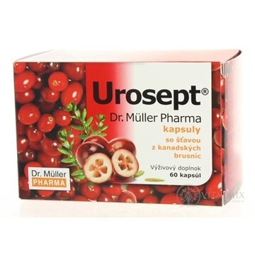 Dr. Müller UROSEPT kapsuly cps (so šťavou z brusníc) 1x60 ks obrázok