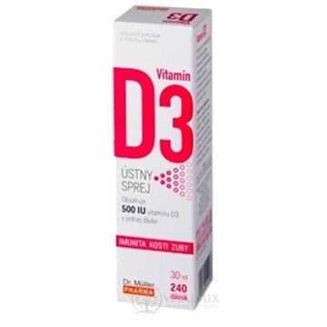 Dr. Müller Vitamín D3 ústny sprej 1x30 ml obrázok