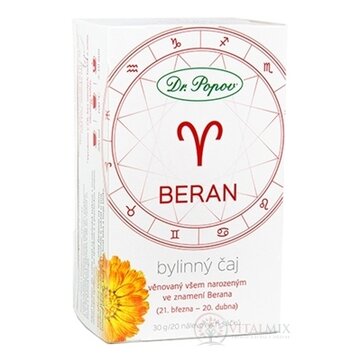 Dr. Popov Bylinný čaj BARAN nálevové vrecúška 20x1,5 g (30 g) obrázok