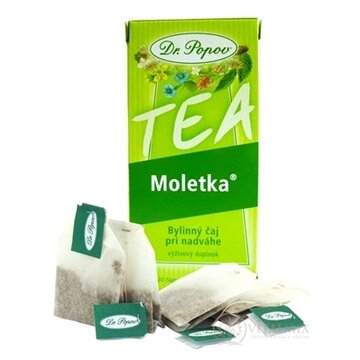 DR. POPOV ČAJ MOLETKA nálevové vrecúška 20x1,5 g (30 g) obrázok