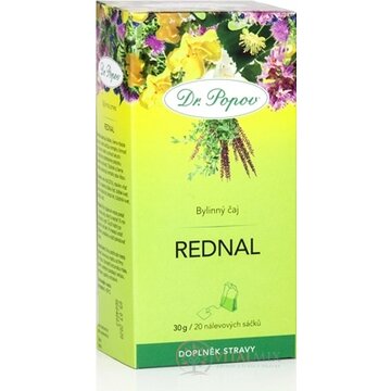 DR. POPOV ČAJ REDNAL nálevové vrecúška 20x1,5 g (30 g) obrázok