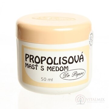 DR. POPOV MASŤ PROPOLISOVÁ s medom 1x50 ml obrázok