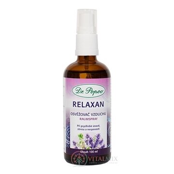 Dr. Popov RELAXAN osviežovač vzduchu (stres a únava), rozprašovač 1x100 ml obrázok
