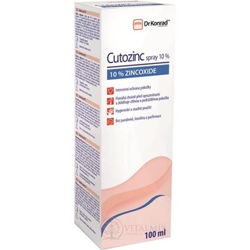 Dr Konrad Cutozinc spray 10% 1x100 ml obrázok