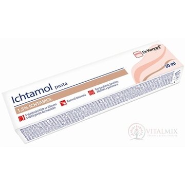 Dr Konrad Ichtamol pasta 1x30 ml obrázok