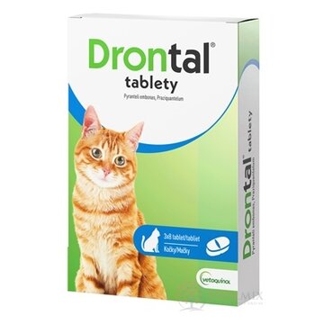 Drontal tablety (pre mačky) tbl 3x8 ks (24 ks) obrázok