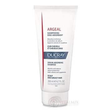 DUCRAY ARGEAL SHAMPOOING SÉBO-ABSORBANT šampón absorbujúci maz 1x200 ml obrázok