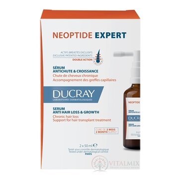 DUCRAY NEOPTIDE EXPERT SÉRUM proti vypadávaniu a na rast vlasov 2x50 ml obrázok