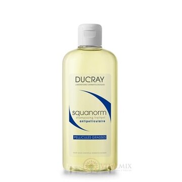 DUCRAY SQUANORM - PELLICULES GRASSES Šampón proti mastným lupinám 1x200 ml obrázok