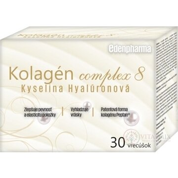 EDENPharma Kolagén complex 8 Kyselina Hyalurónová vrecúška 1x30 ks obrázok