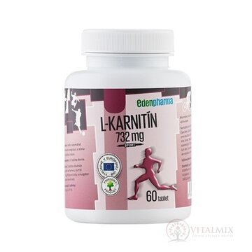 EDENPharma L-KARNITIN 732 mg tbl 1x60 ks obrázok