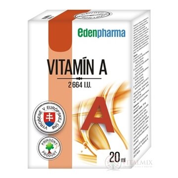 EDENPharma VITAMÍN A 2664 I.U. kvapky 1x20 ml obrázok