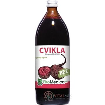 EkoMedica SK CVIKLA šťava z cvikly 100% 1x1000 ml obrázok