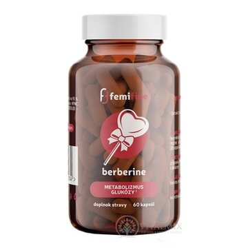 EkoMedica SK FemiFine Berberine cps 1x60 ks obrázok