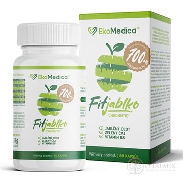 EkoMedica SK Fit Jablko cps 1x60 ks obrázok