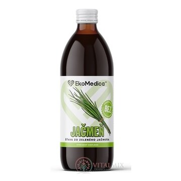 EkoMedica SK JAČMEŇ šťava zo zeleného jačmeňa 1x500 ml obrázok
