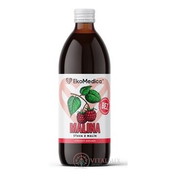 EkoMedica SK MALINA šťava z malín 1x500 ml obrázok