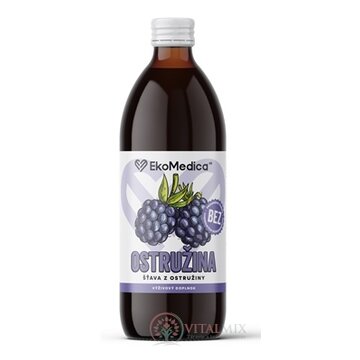 EkoMedica SK OSTRUŽINA šťava z ostružiny 1x500 ml obrázok