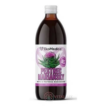 EkoMedica SK PESTREC MARIÁNSKY nápoj 1x500 ml obrázok