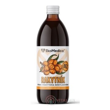 EkoMedica SK RAKYTNÍK šťava z rakytníka rešetliakového 1x500 ml obrázok