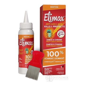ELIMAX ROZTOK PROTI VŠIAM A HNIDÁM 1x100 ml obrázok