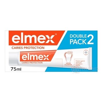ELMEX CARIES PROTECTION ZUBNÁ PASTA DUOPACK 2x75 ml obrázok